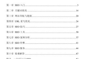 SEO基础指南_搜索引擎优化入门教程_SEO教程