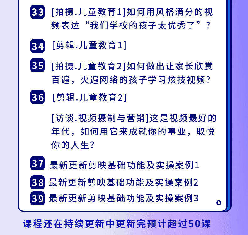 新手0基础教你玩转手机短视频创作班：拍摄-素材-引流-运营实操