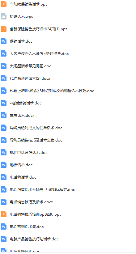 350套超牛营销成交话术，让你成交率猛涨100倍