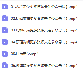 微商推广与运营（价值2000）