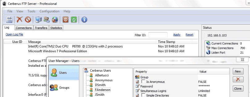 Cerberus FTP Server v9.0.4 for x64_服务器教程