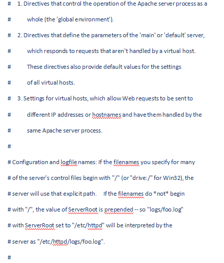 Apache配置文件详解 中文_服务器教程