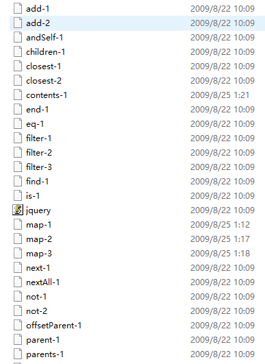 jQuery 1.4 参考指南的实例源代码实例代码_前端开发教程