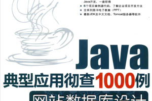 Java典型应用彻查1000例网站数据库设计_数据库教程