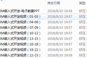 21天学通ARM嵌入式开发视频教程及课件(23集)_网络营销教程