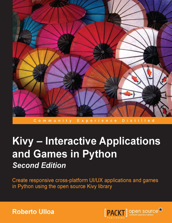 Kivy-交互式应用程序和Python游戏（英文版）_游戏开发教程
