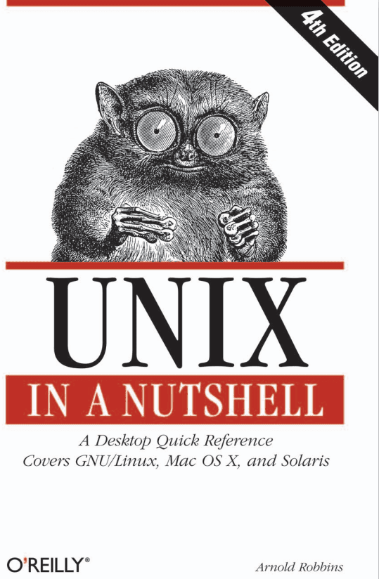 Unix in a Nutshell 4th Edition 英文原版PDF_操作系统教程