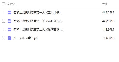 微信营销之魔鬼训练3天YY内部弟子班微信营销思维课程全套