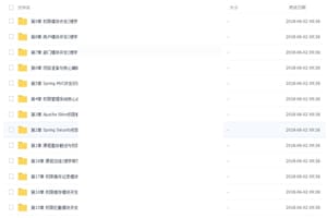 Java高级技巧Java开发企业级权限管理系统视频教程