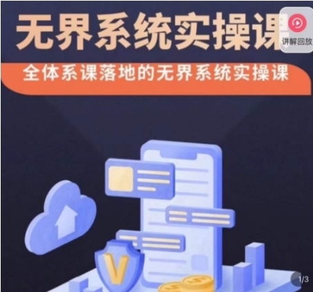 老衲·无界系统实操课，全体系落地无界改版后选择、出价、高投产做付费引流