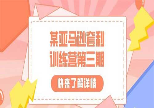 某亚马逊套利训练营第三期
