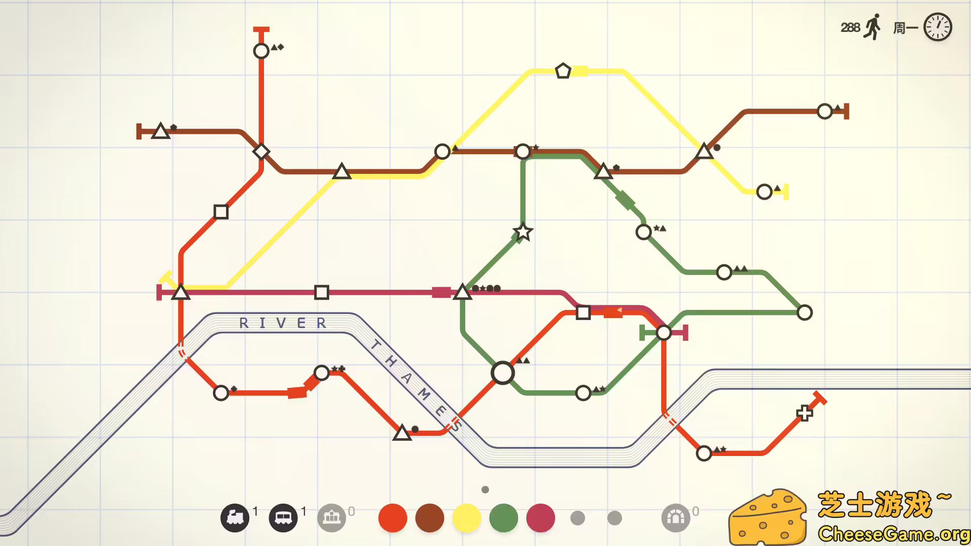 [PC]迷你地铁/迷你都市/模拟地铁/Mini Metro
