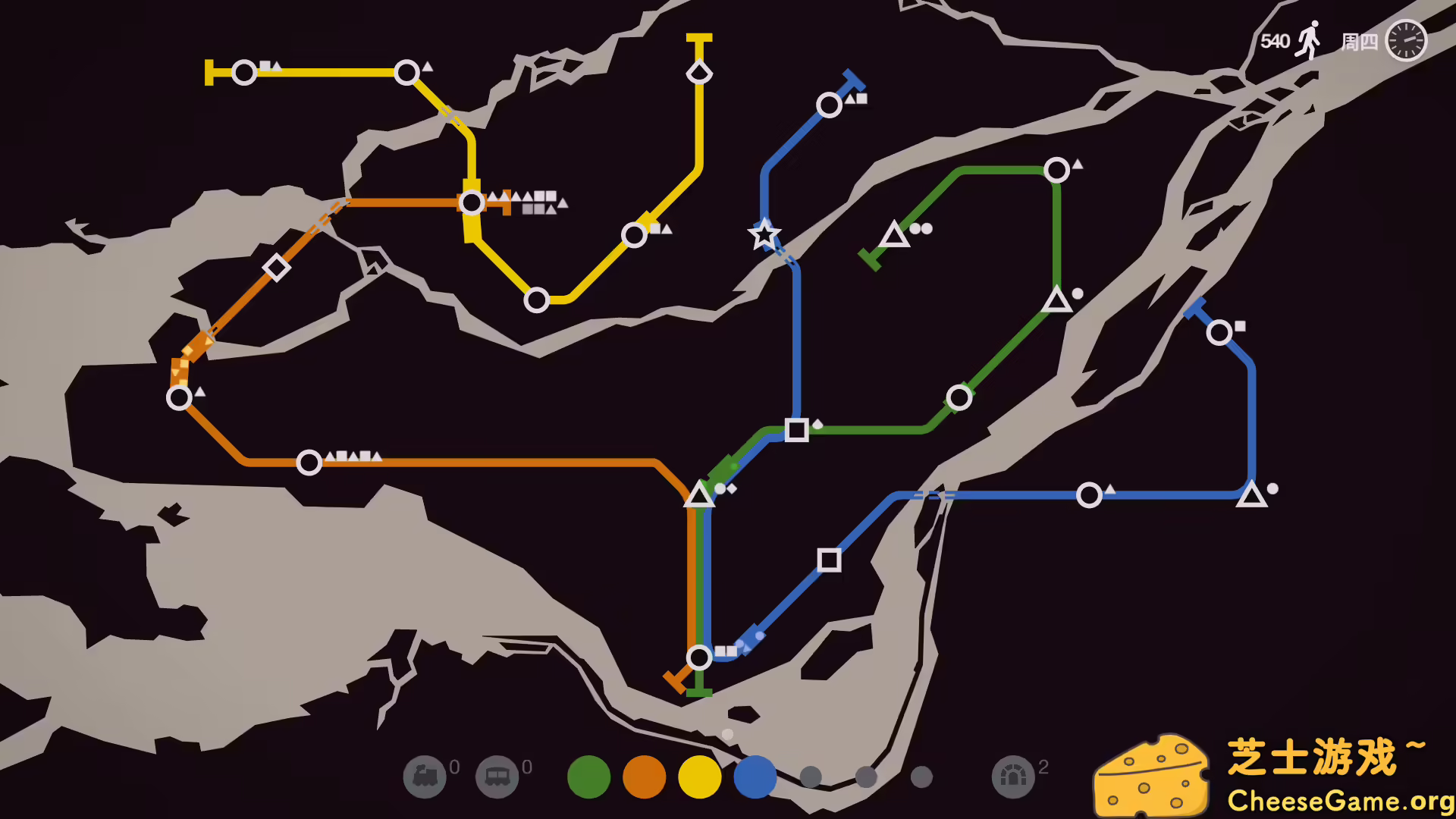 [PC]迷你地铁/迷你都市/模拟地铁/Mini Metro