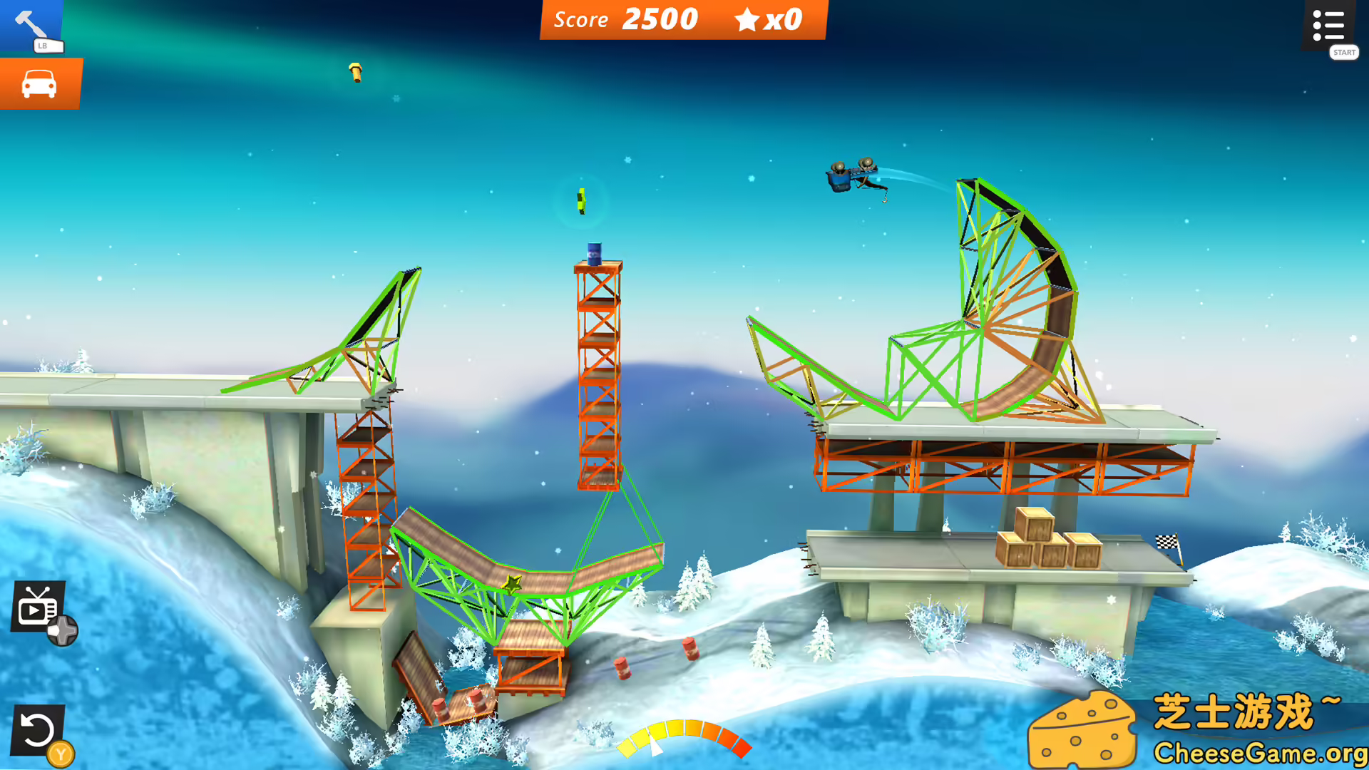 [PC]桥梁建造师：特技/Bridge Constructor Stunts