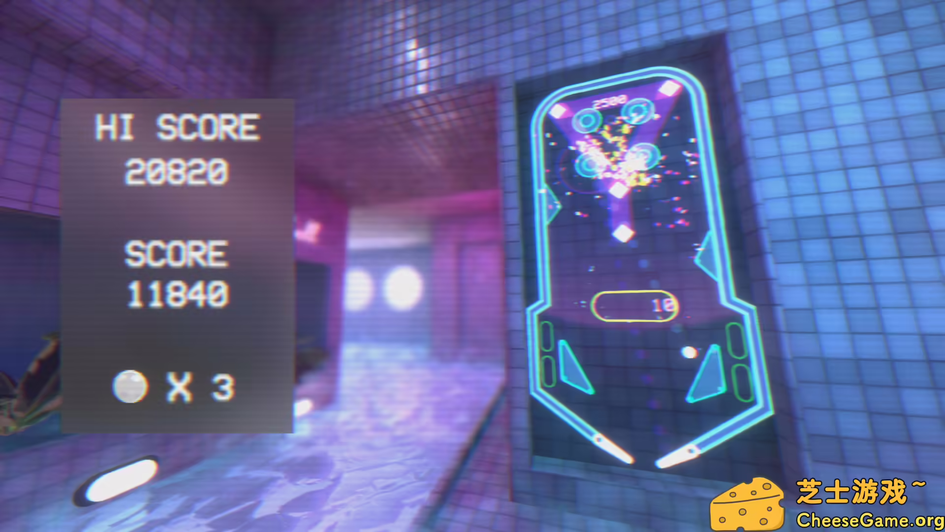 [PC]蒸汽波弹子球/Vaporwave Pinball