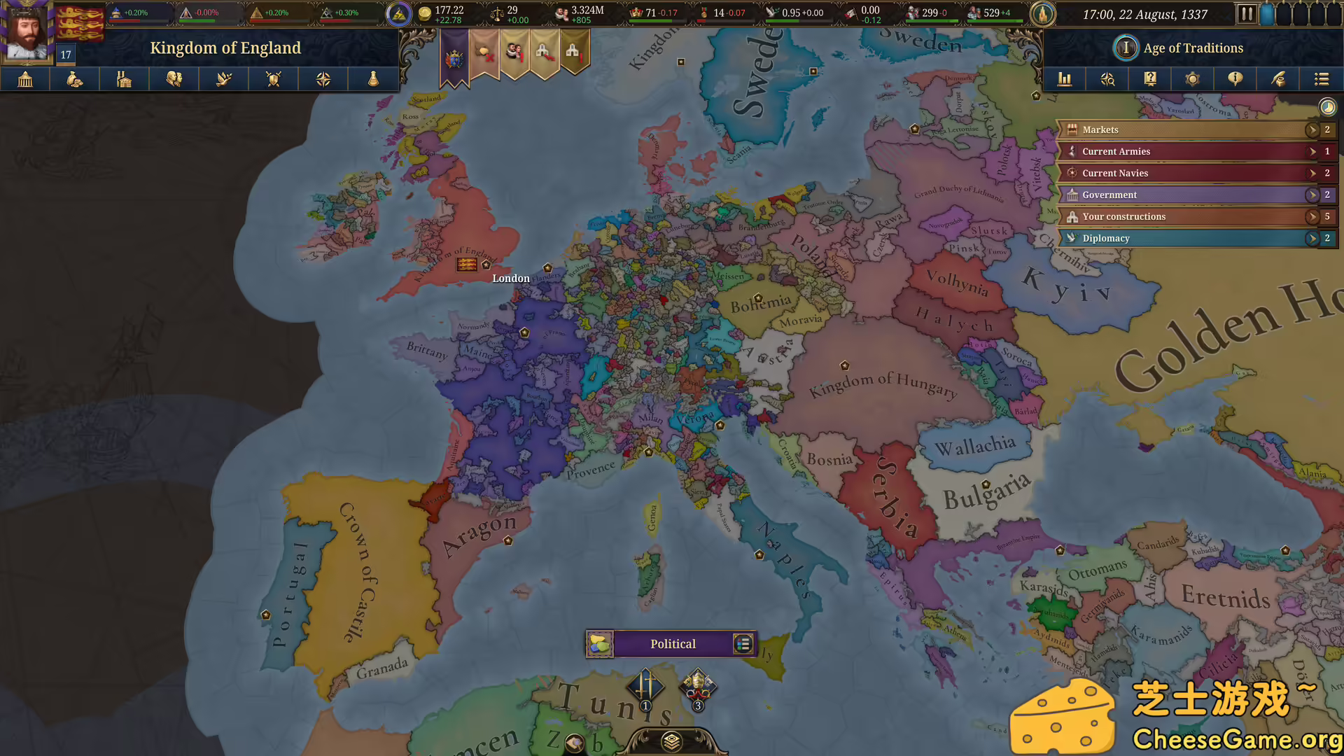 [PC]欧陆风云5/Europa Universalis V/支持网络联机