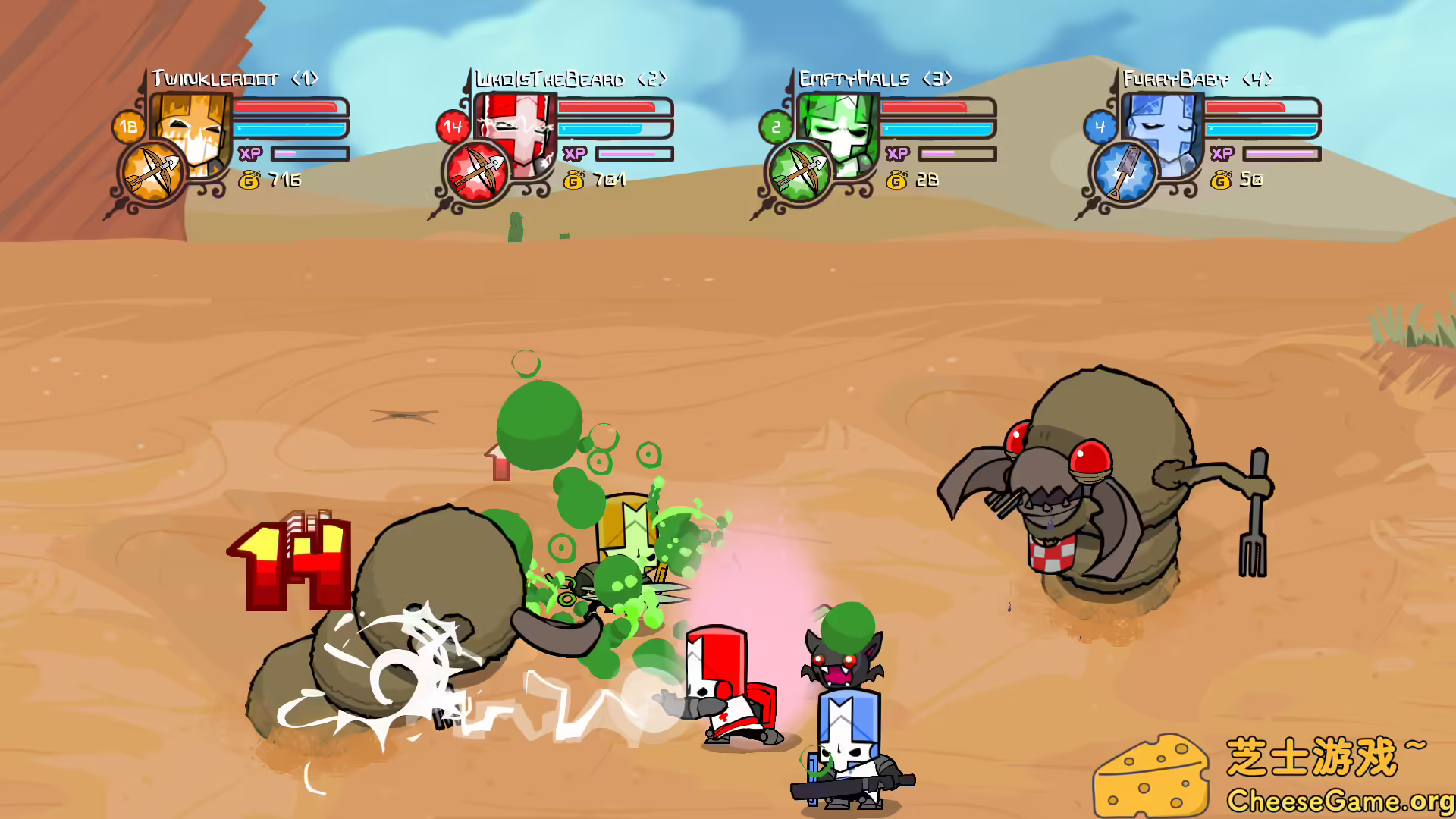 [PC]城堡毁灭者/城堡破坏者/Castle Crashers/支持网络联机