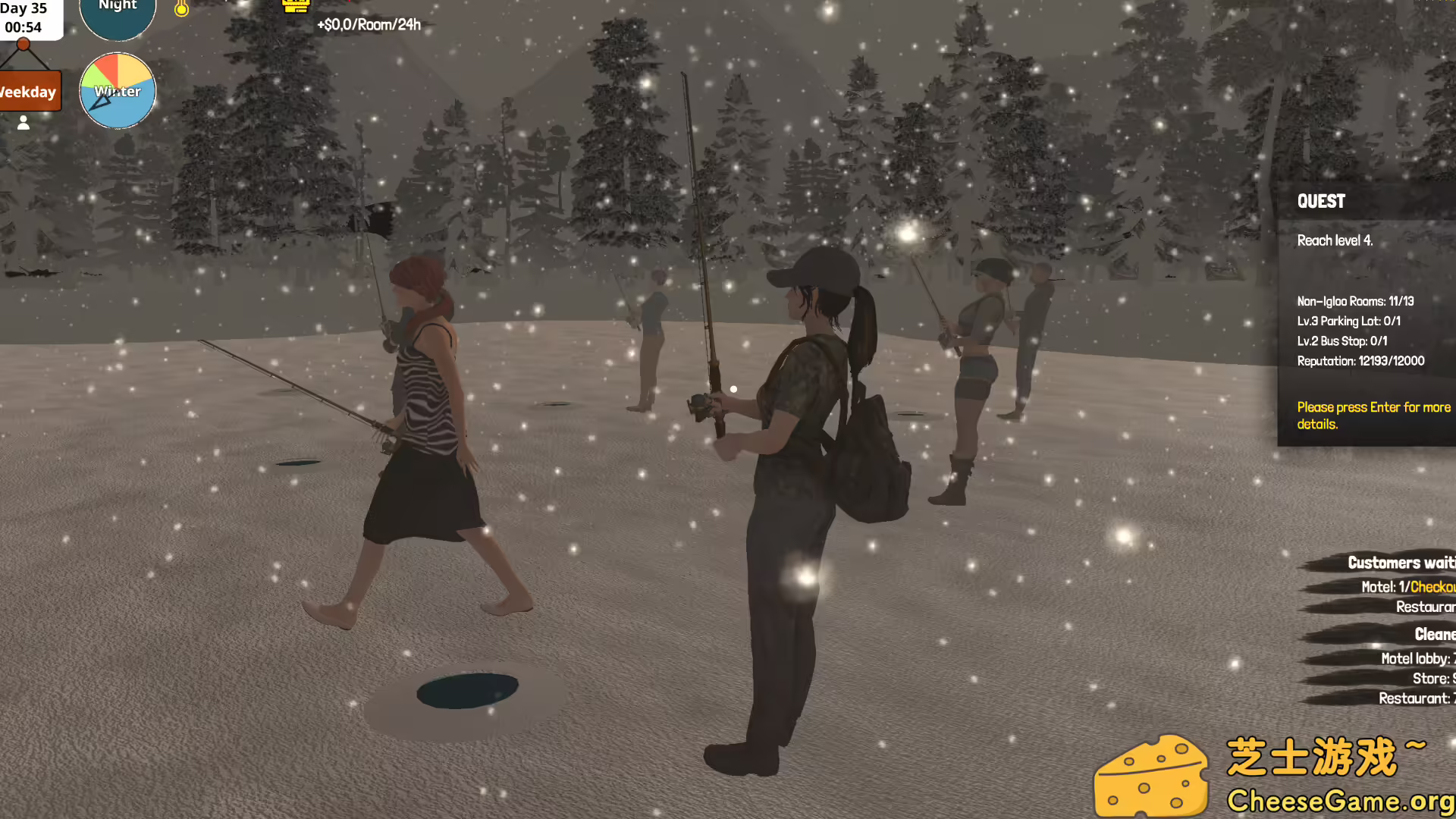 [PC]北极汽车旅馆模拟器/Arctic Motel Simulator