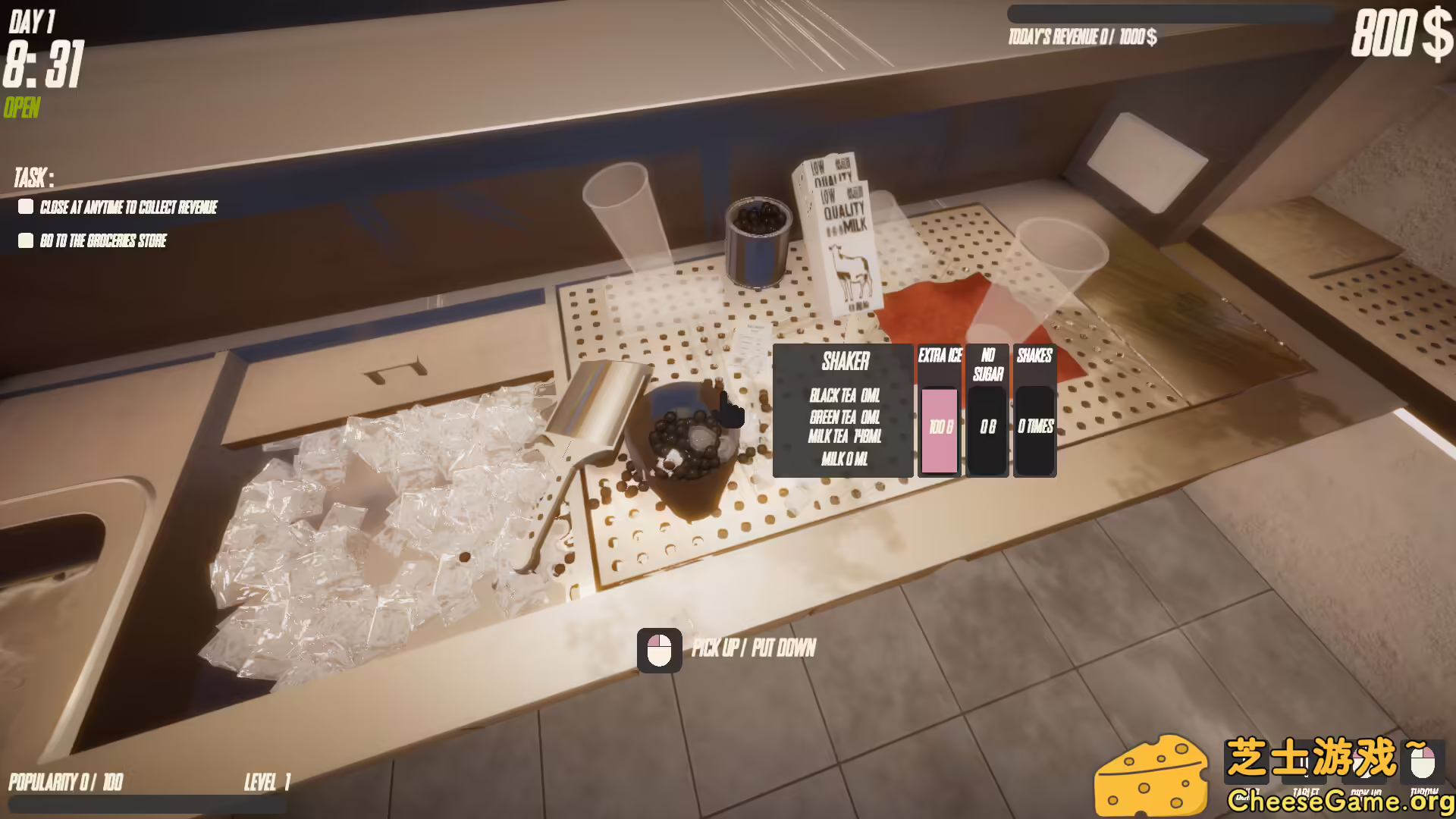 [PC]奶茶店模拟器/Boba Tea Shop Simulator