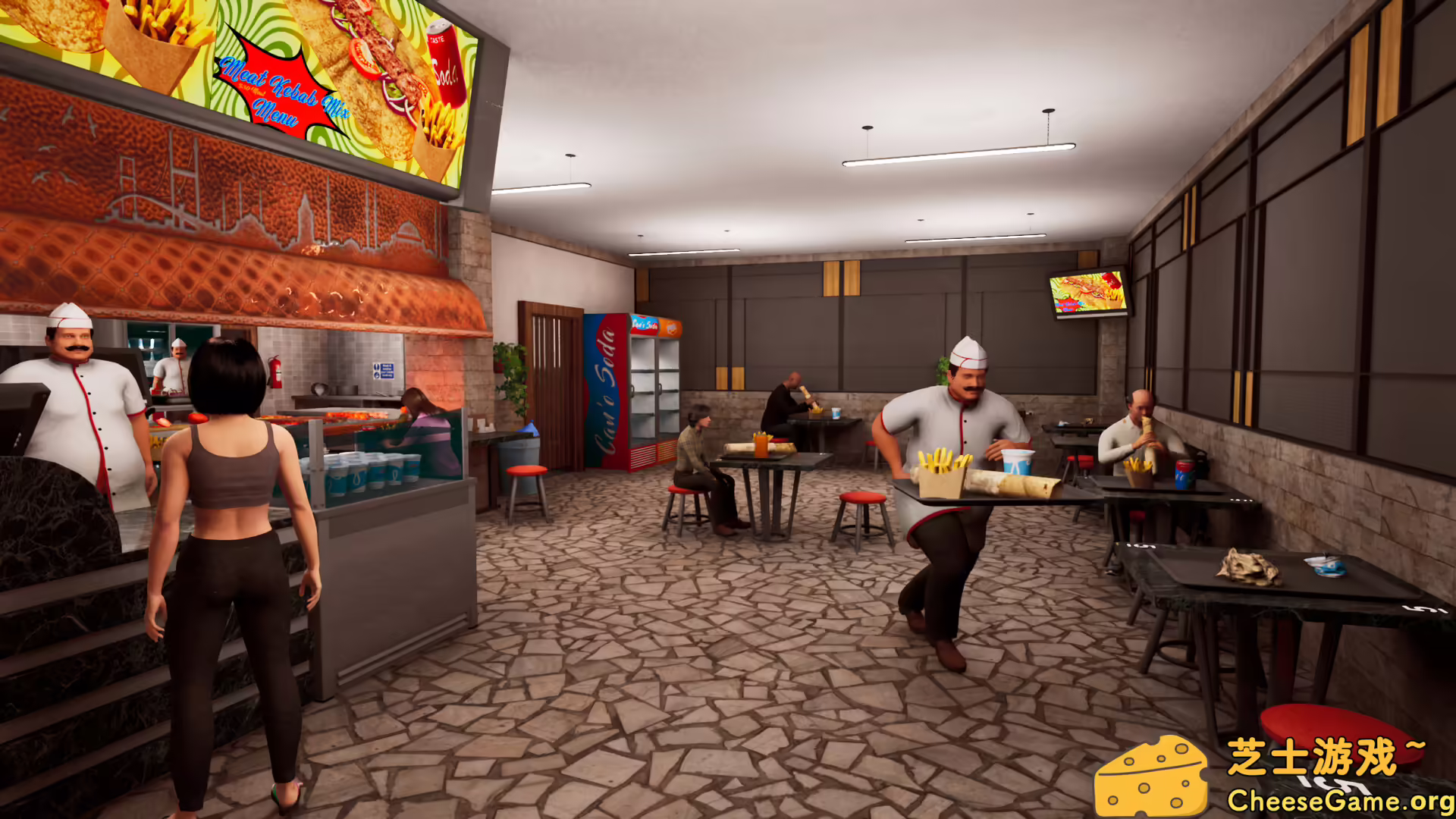 [PC]卷饼小店模拟器/Wrap House Simulator