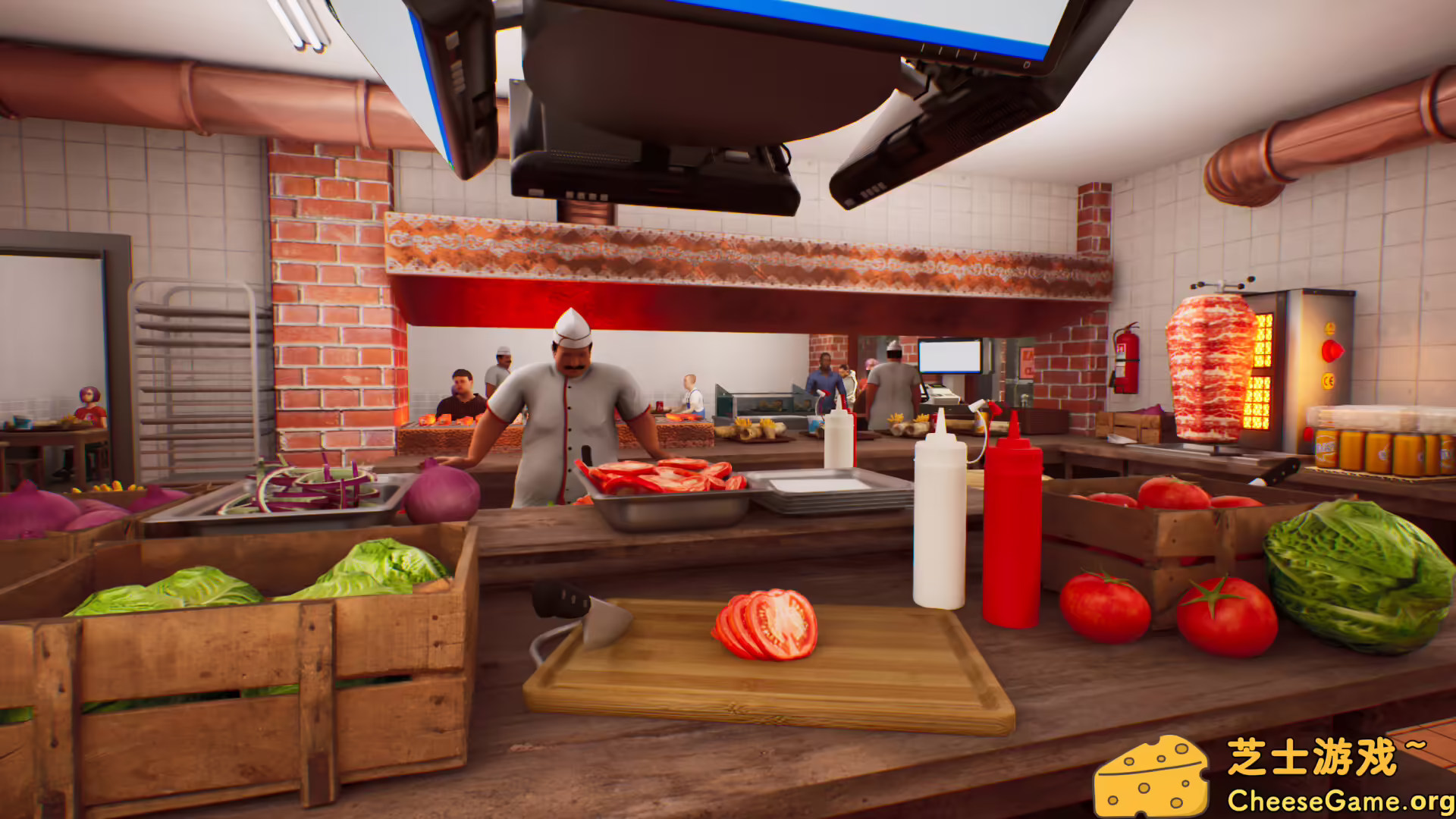 [PC]卷饼小店模拟器/Wrap House Simulator