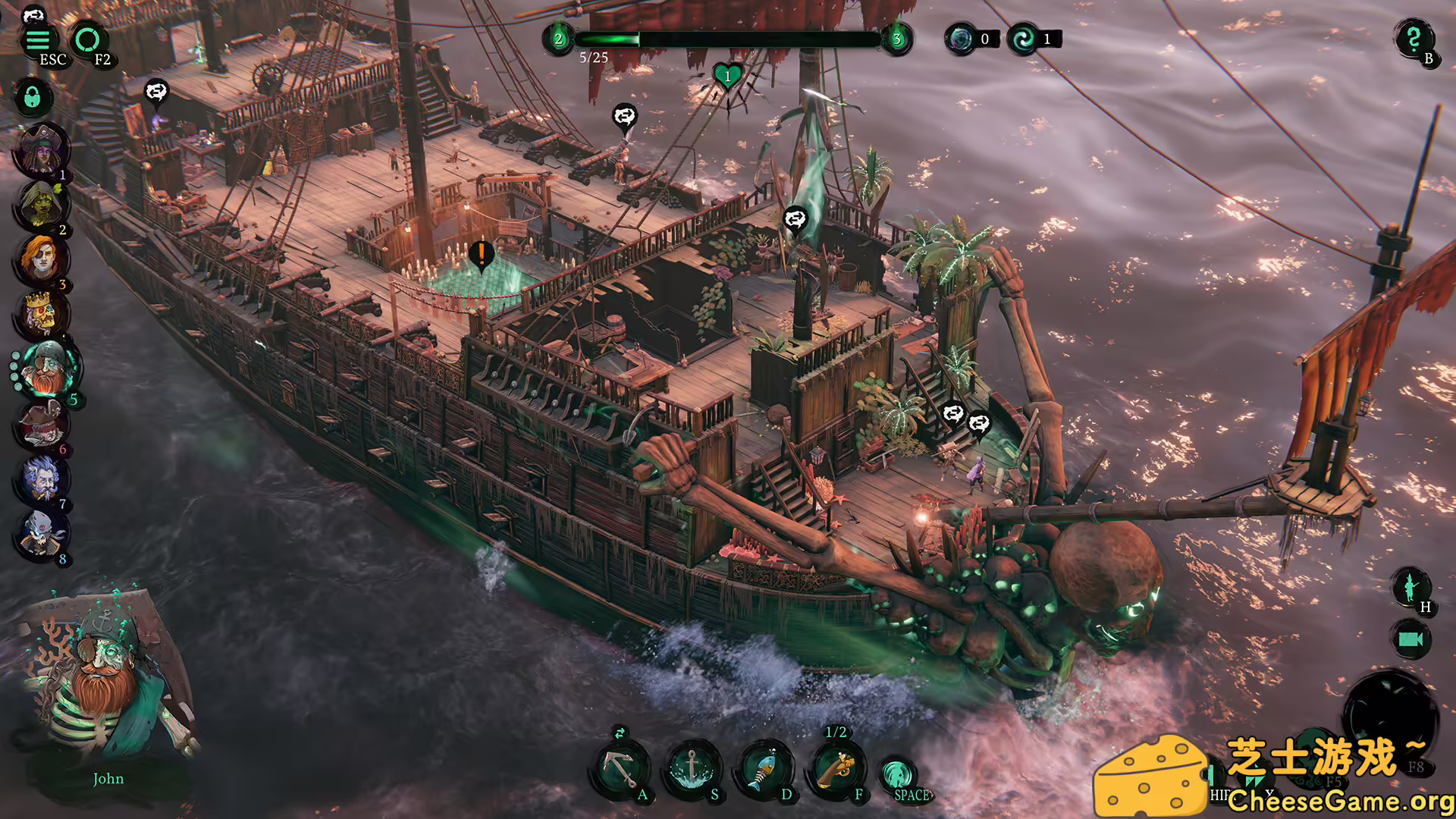 [PC]影子诡局：被诅咒的海盗/Shadow Gambit: The Cursed Crew