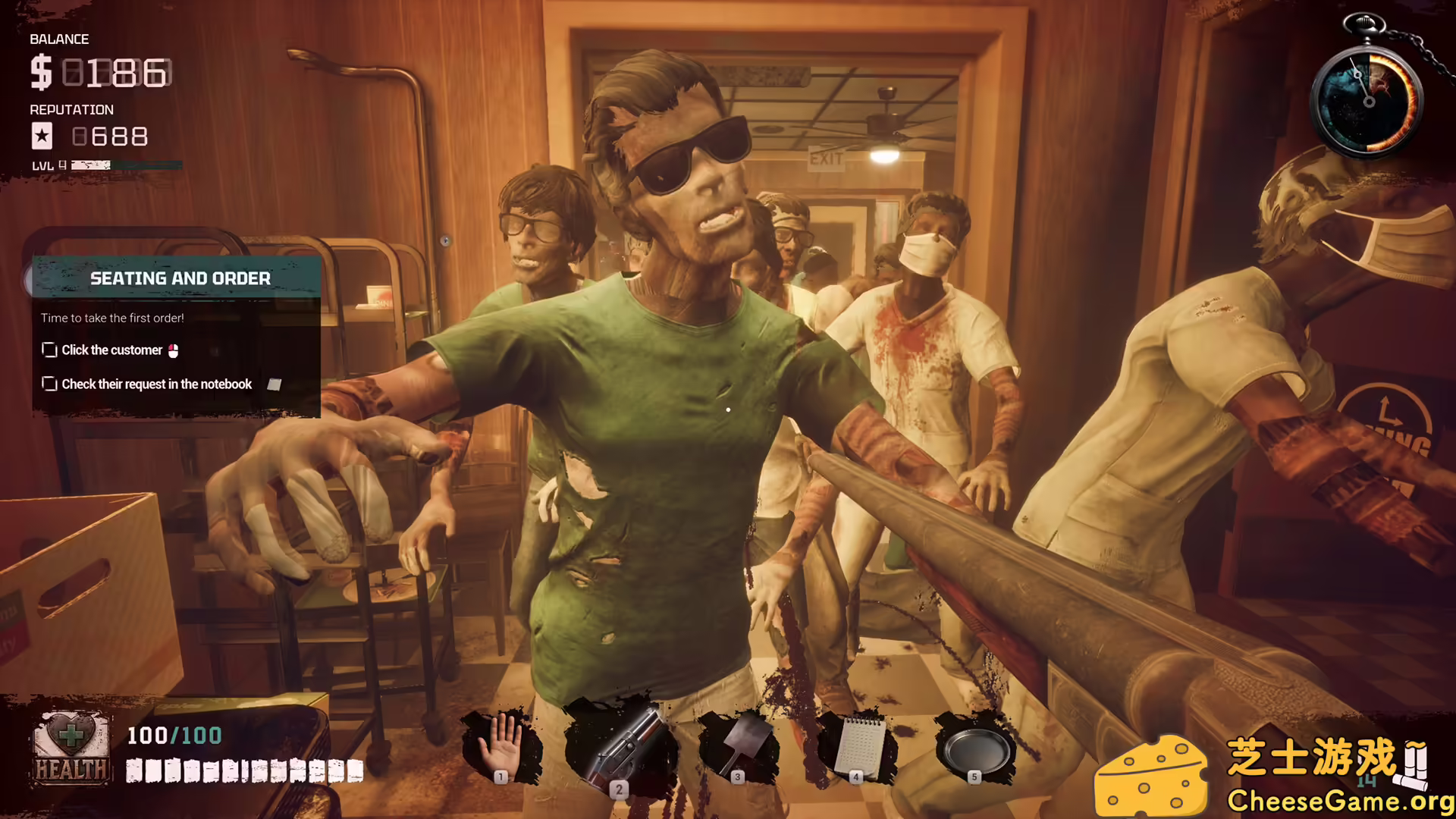 [PC]僵尸餐馆模拟器/Zombie Diner Simulator