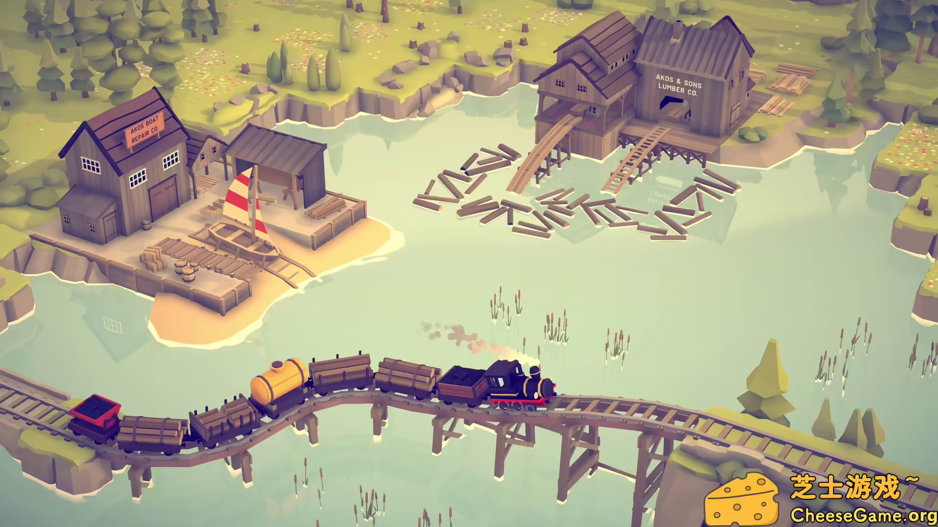 [PC]岛屿与火车/Islands & Trains