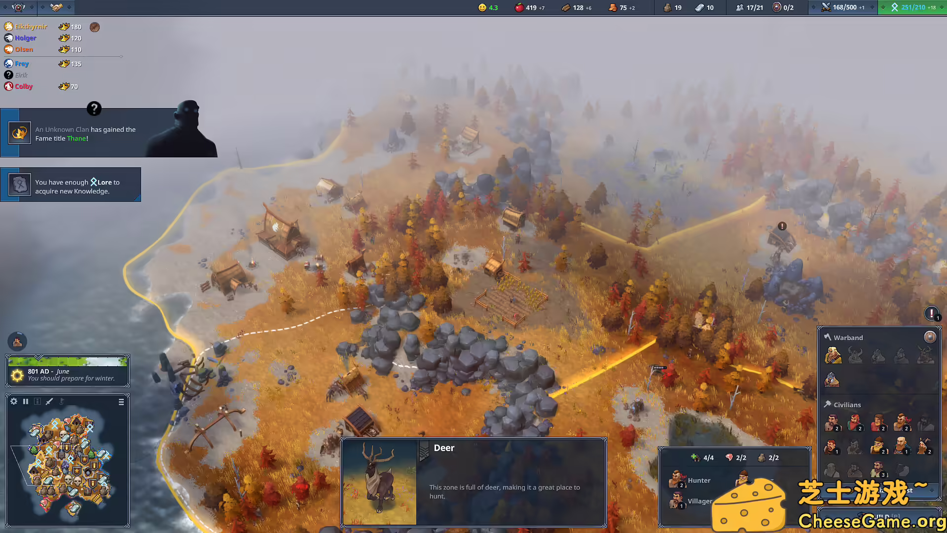 [PC]北加尔/Northgard/支持网络联机