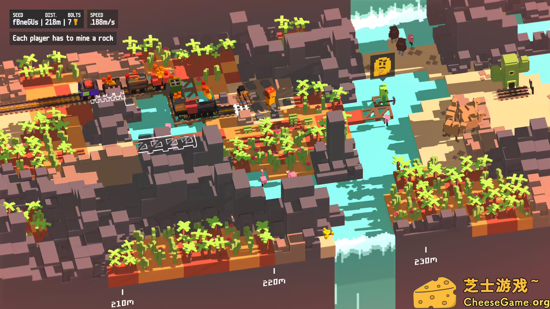 [PC]一起开火车!/Unrailed!