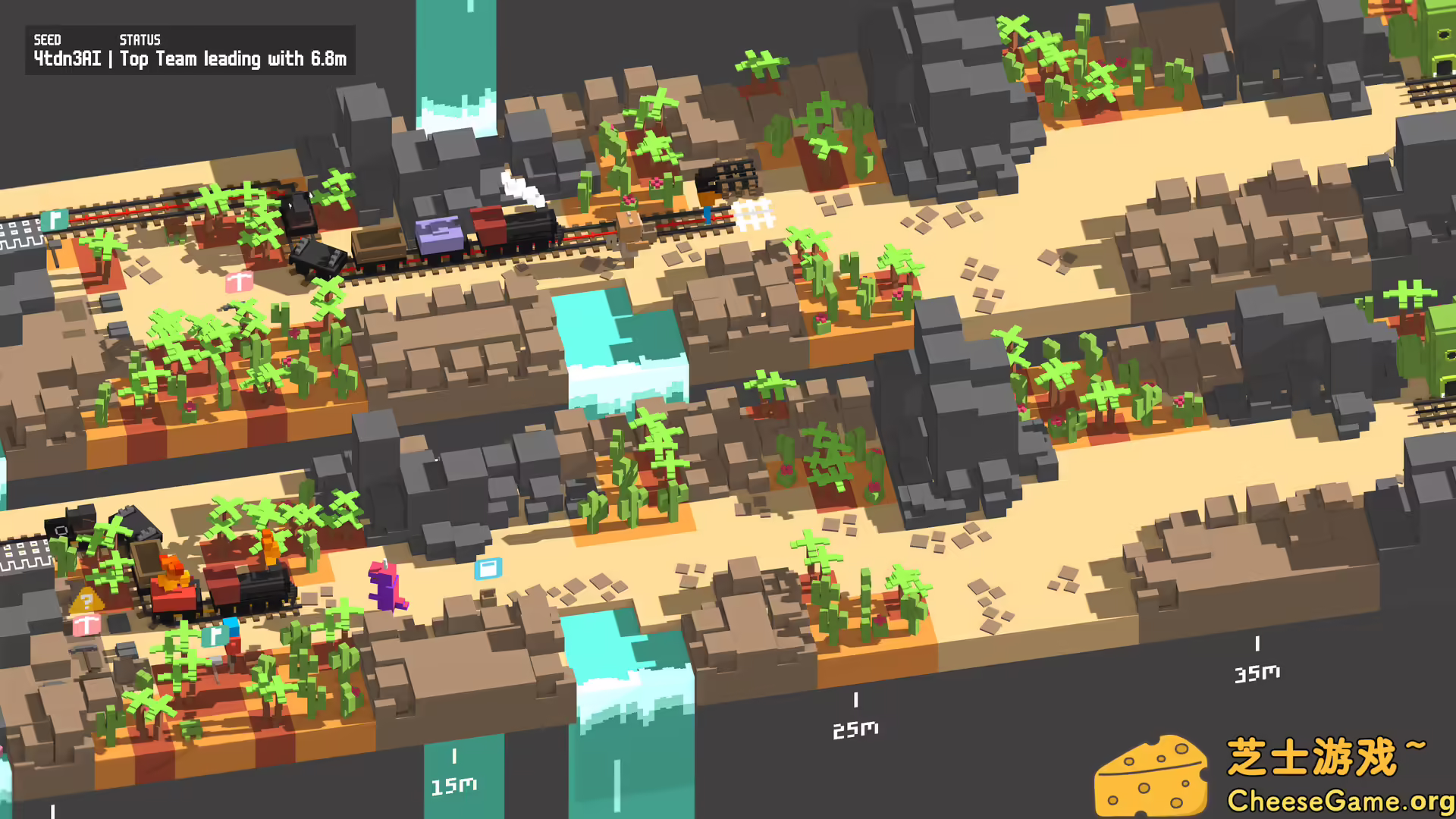 [PC]一起开火车!/Unrailed!