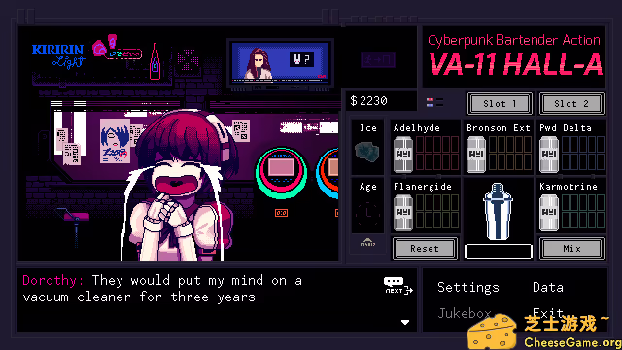 [PC]VA-11 HALL-A：赛博朋克酒保行动/VA-11 Hall-A: Cyberpunk Bartender Action