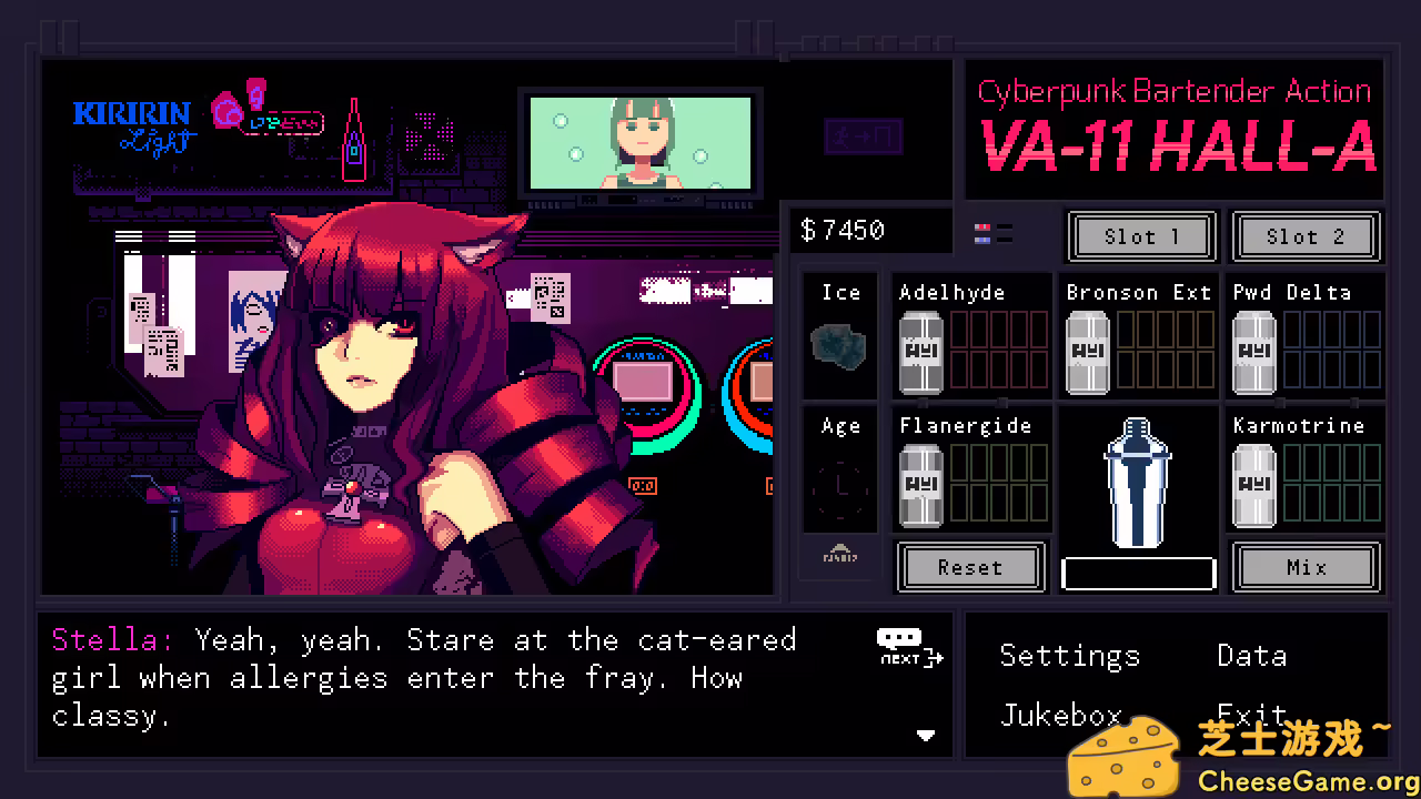 [PC]VA-11 HALL-A：赛博朋克酒保行动/VA-11 Hall-A: Cyberpunk Bartender Action