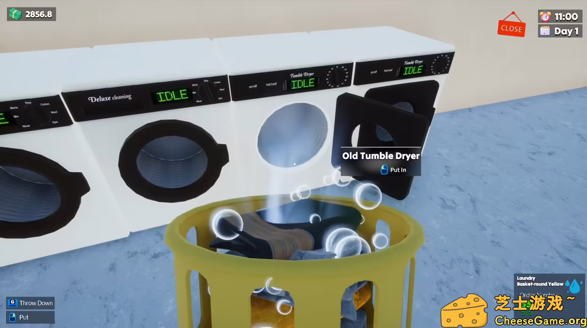 [PC]洗衣店模拟器：洗刷刷！/Laundry & Supermarket Simulator