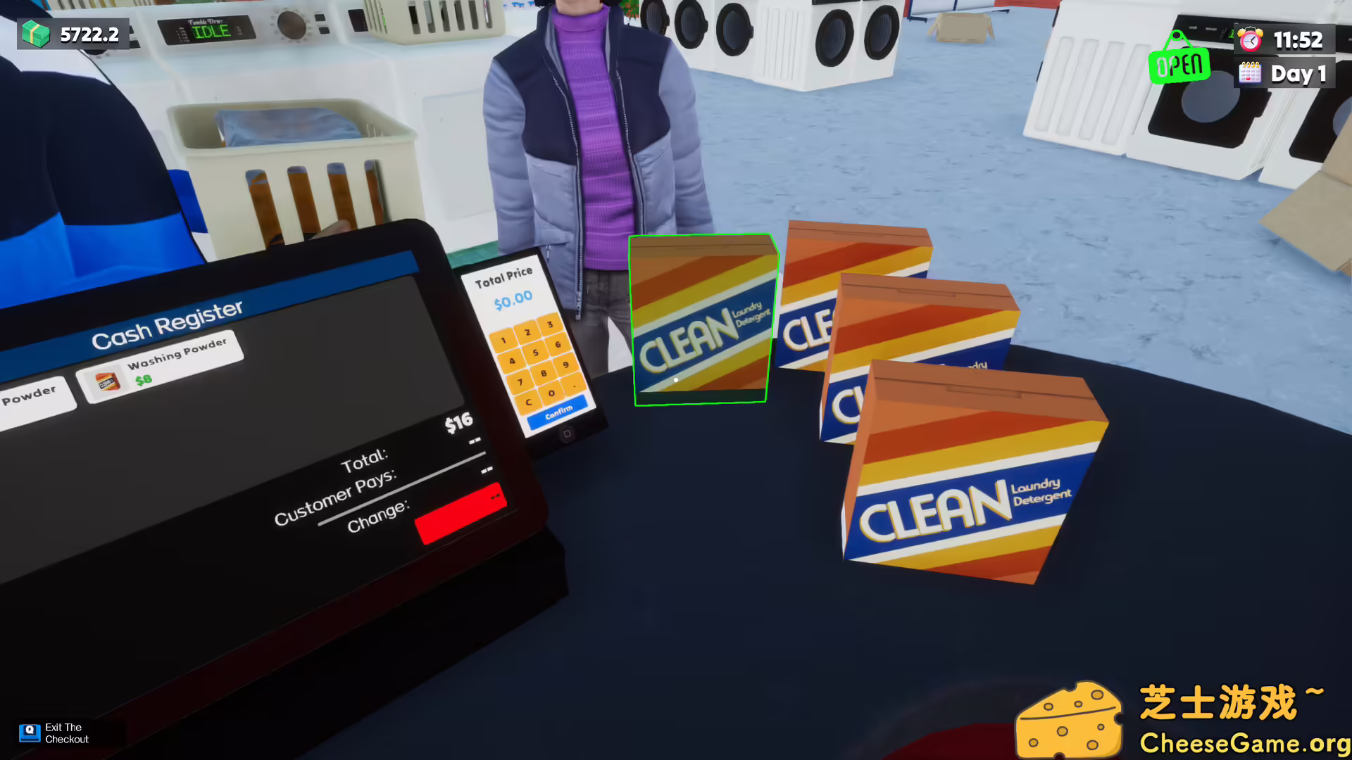 [PC]洗衣店模拟器：洗刷刷！/Laundry & Supermarket Simulator