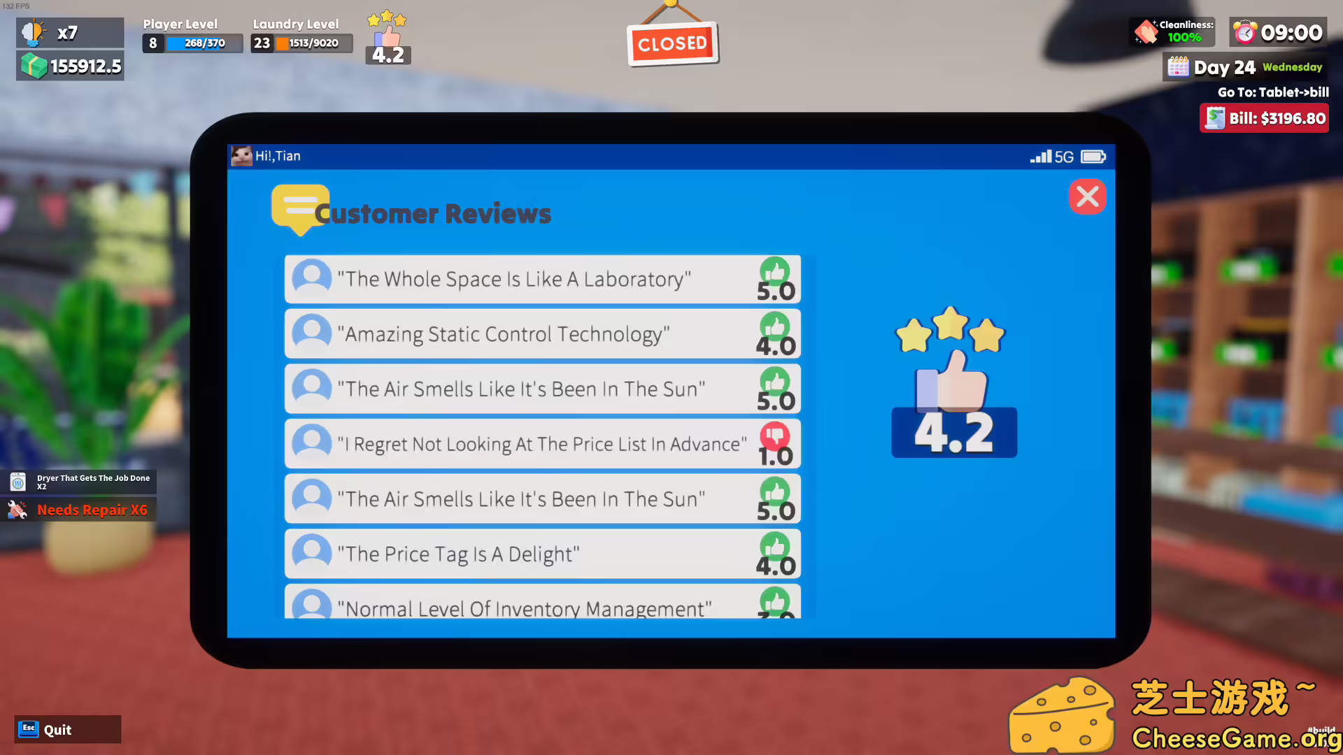 [PC]洗衣店模拟器：洗刷刷！/Laundry & Supermarket Simulator