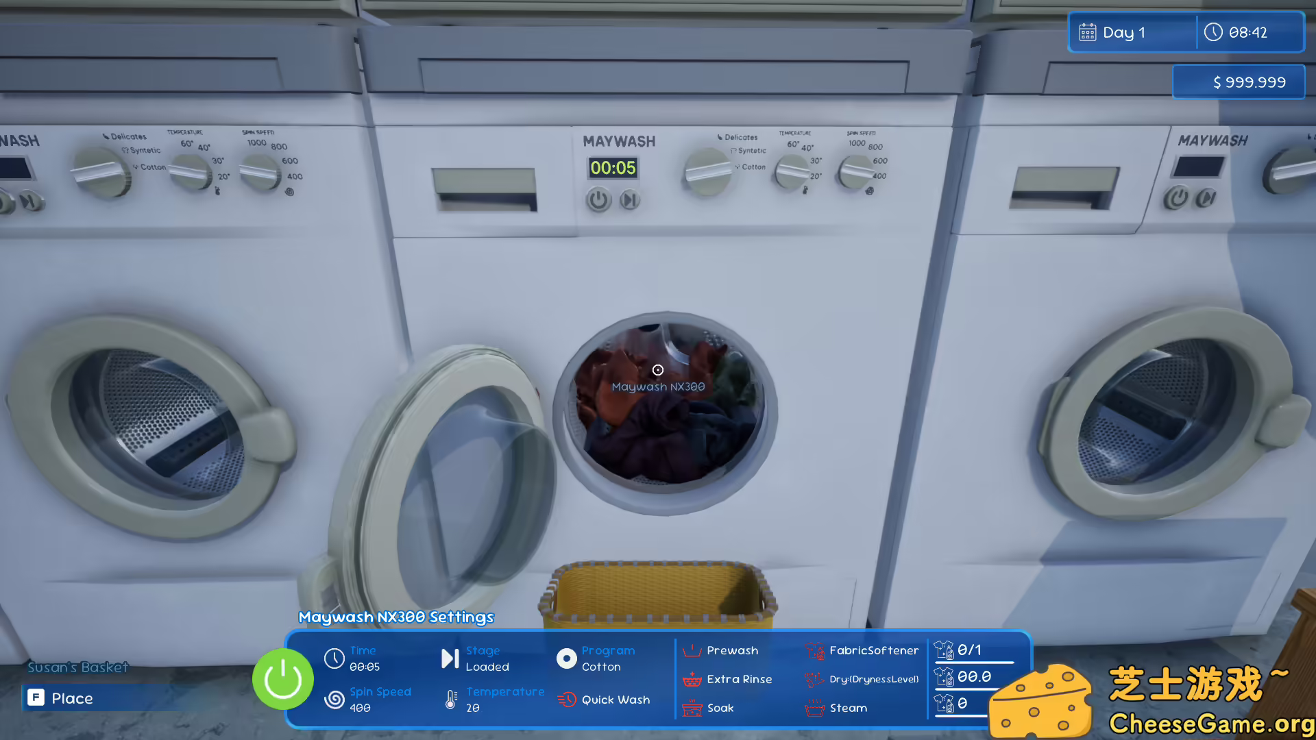[PC]洗衣店经理模拟器/Laundromat Manager Simulator