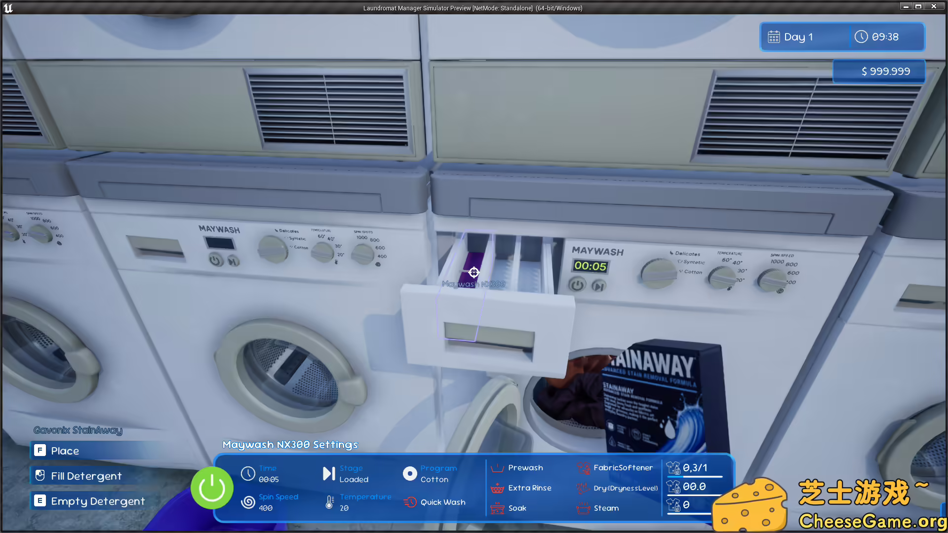 [PC]洗衣店经理模拟器/Laundromat Manager Simulator