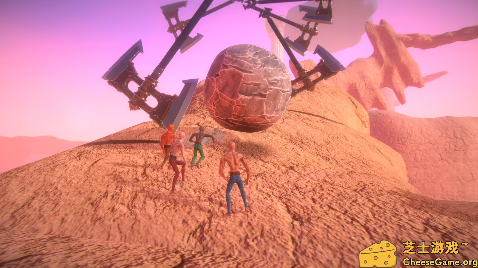 [PC]努力，加油！一起化身西西弗斯/Pushing it! Together - Sisyphus Co-op/支持网络联机