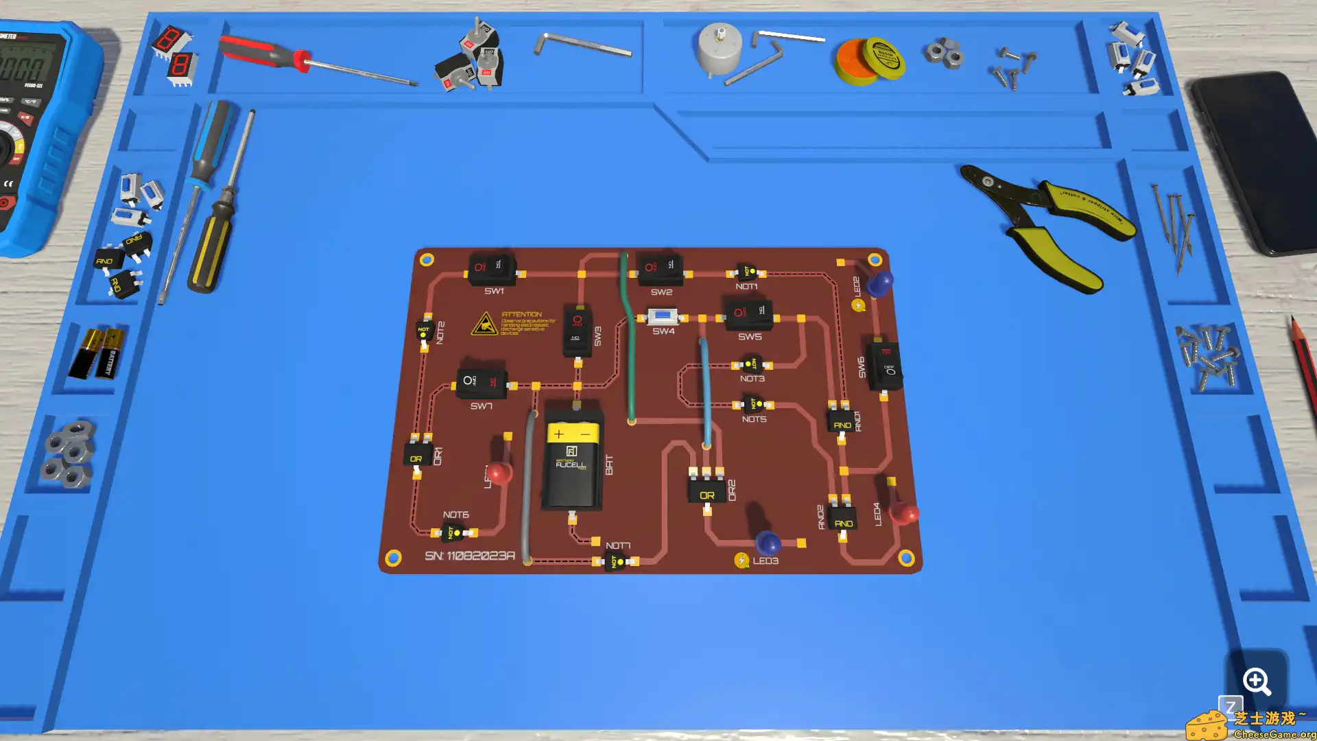 [PC]电子谜题实验室/Electronics Puzzle Lab