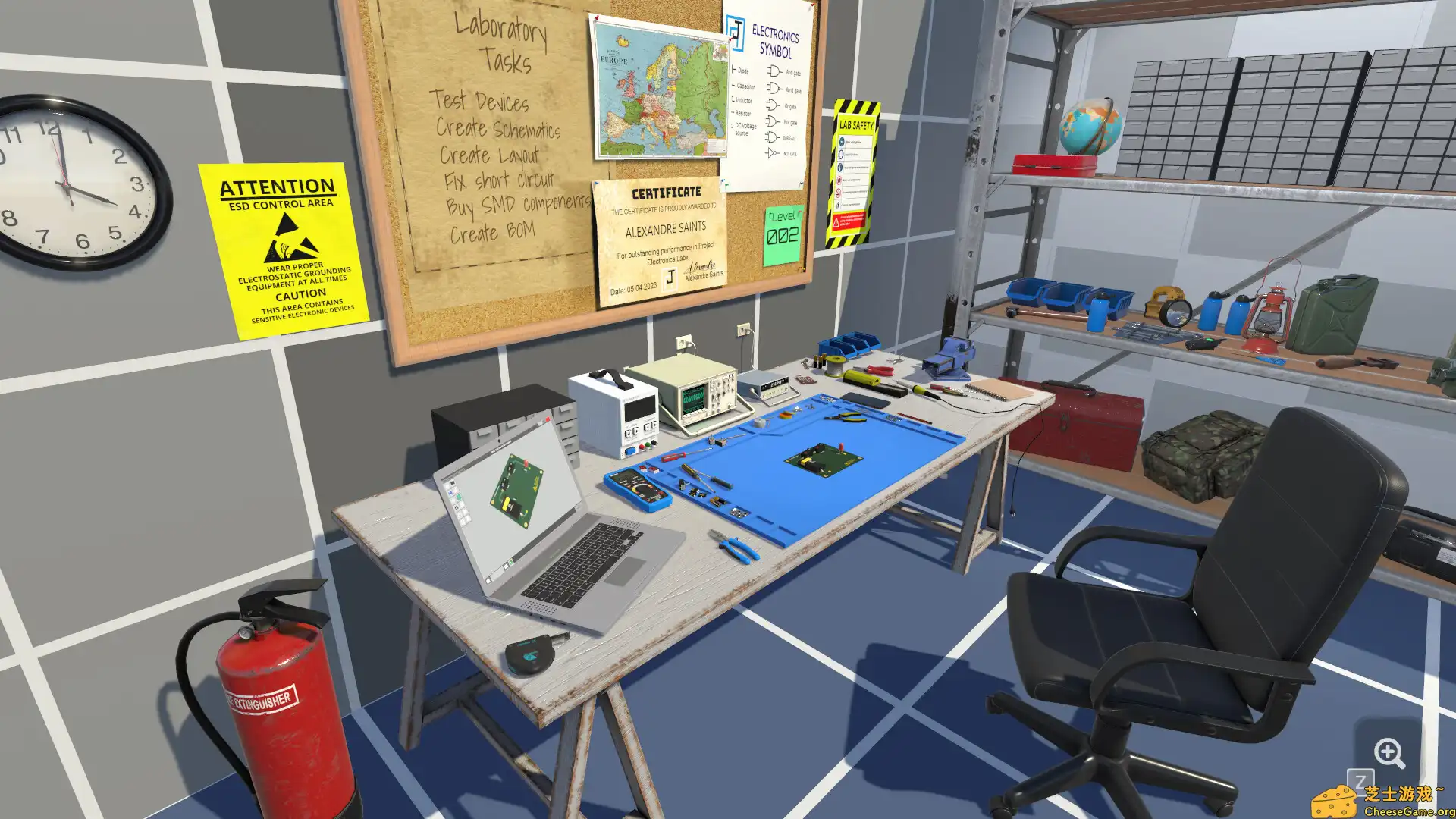 [PC]电子谜题实验室/Electronics Puzzle Lab