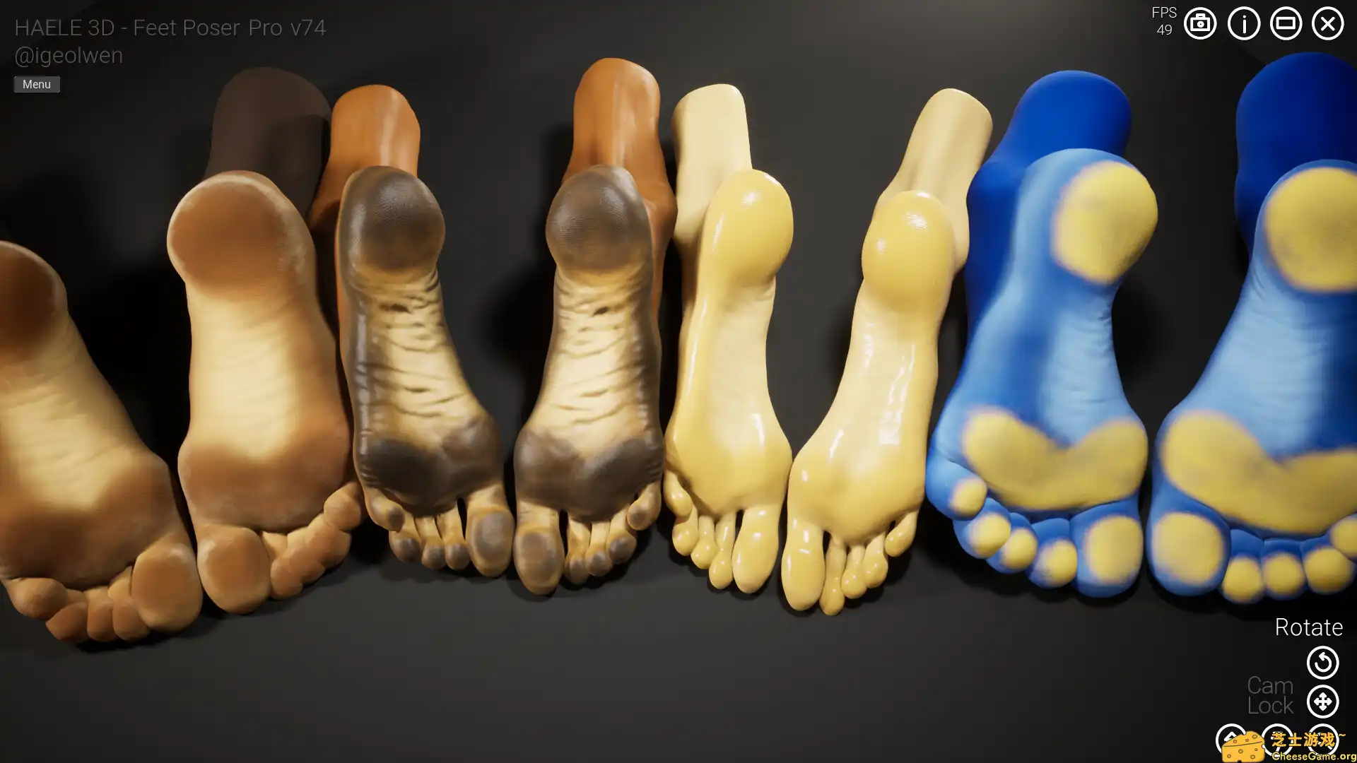 [PC]足部造型模拟器 - 专业版/HAELE 3D - Feet Poser Pro