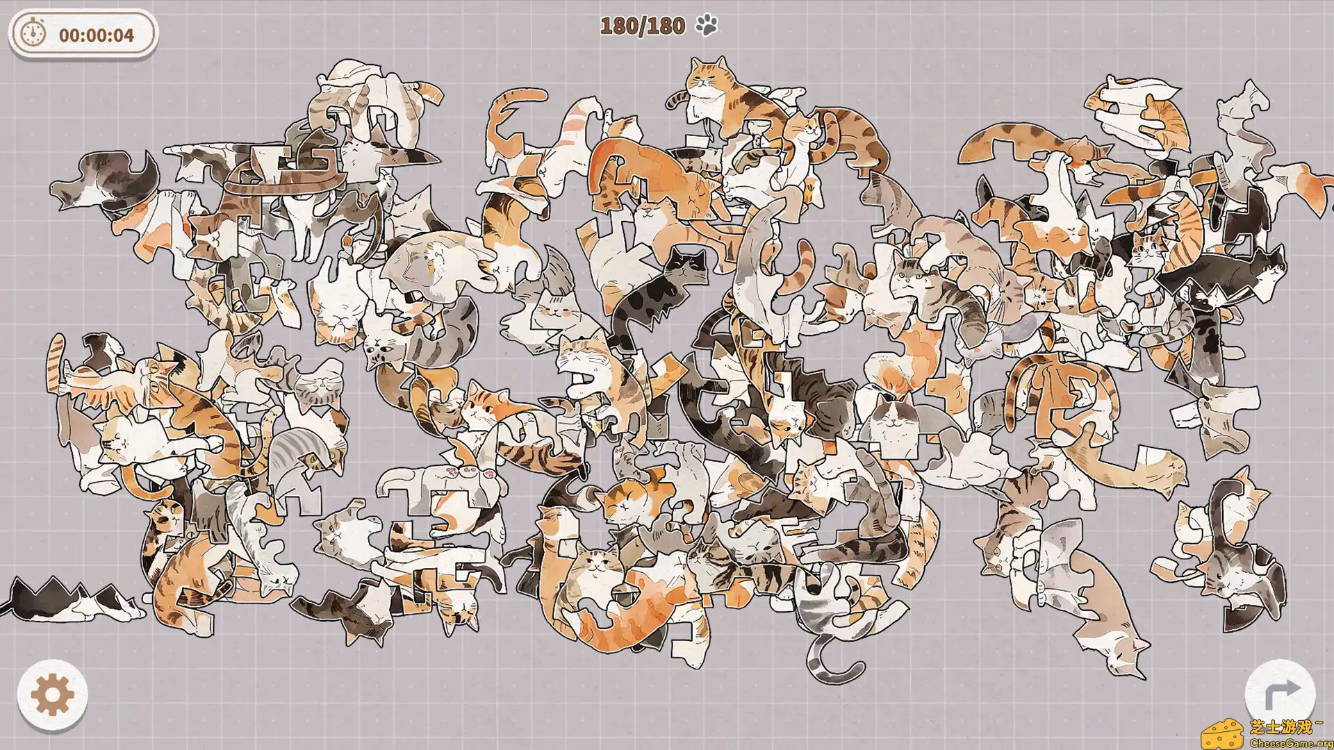 [PC]挤在一起的猫猫/Cats Huddled Together