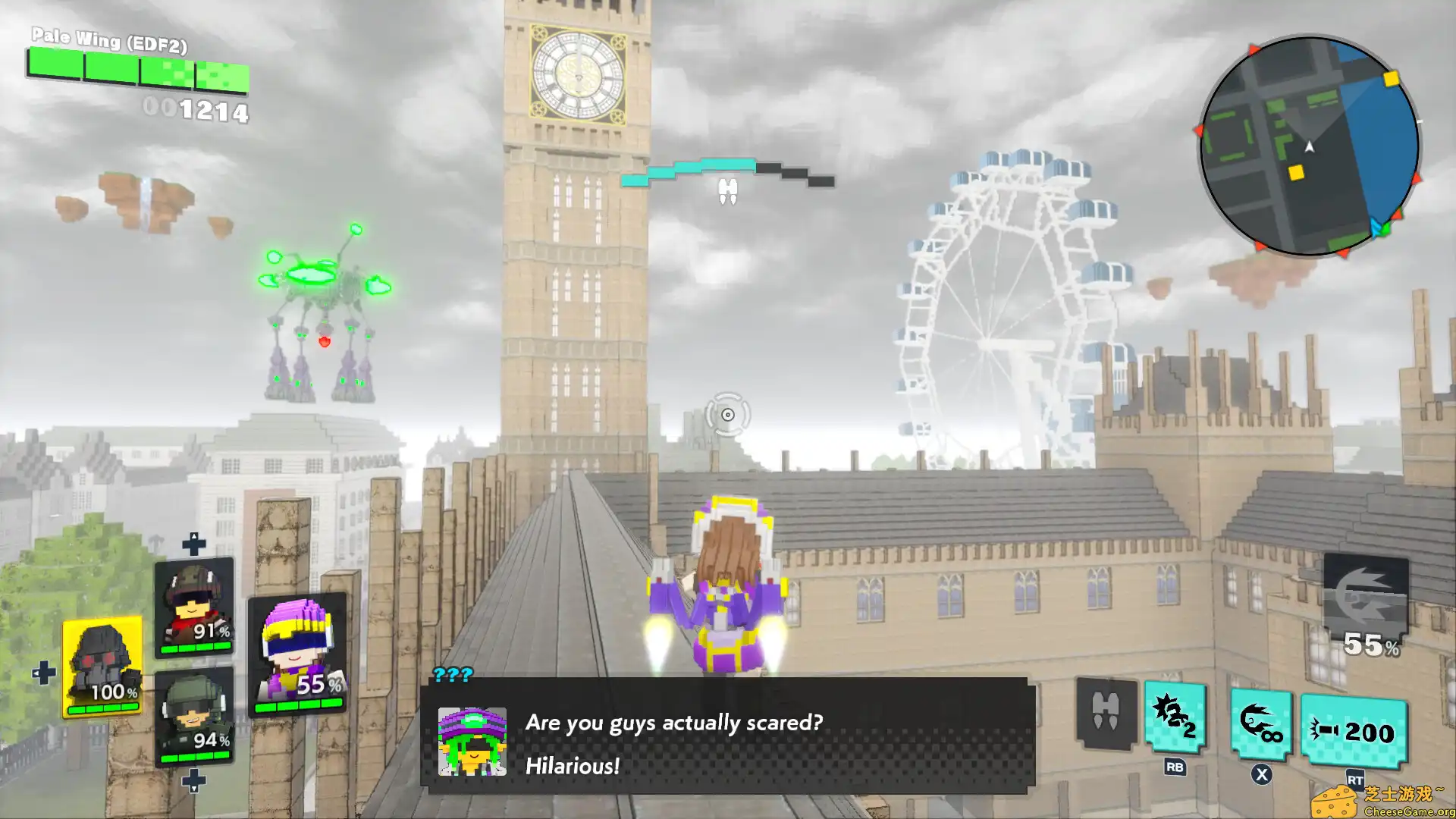 [PC]数码方块地球防卫军2/EARTH DEFENSE FORCE: WORLD BROTHERS 2