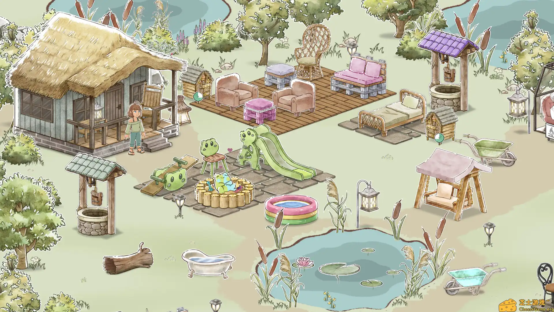 [PC]卡马鲁: 世蛙桃源/Kamaeru: A Frog Refuge