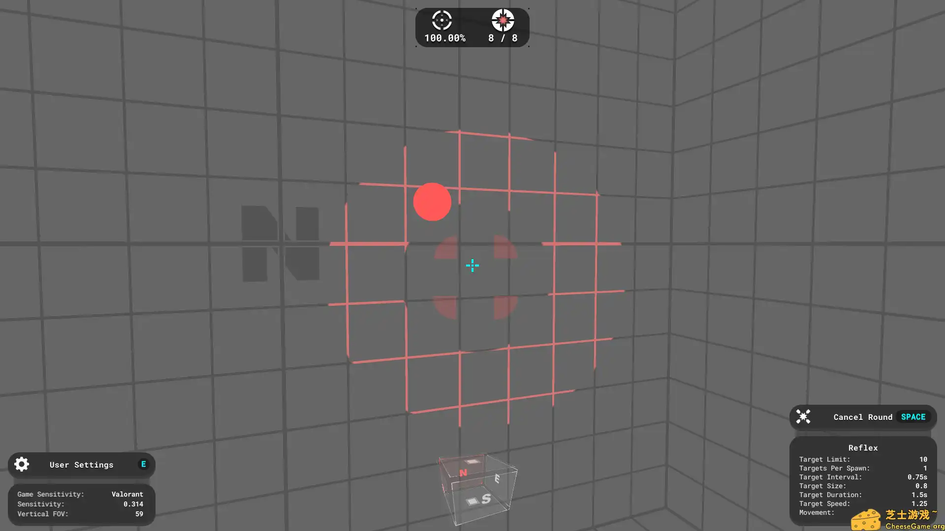 [PC]FPS枪法入门：简易瞄准训练/Simple FPS Aim Trainer