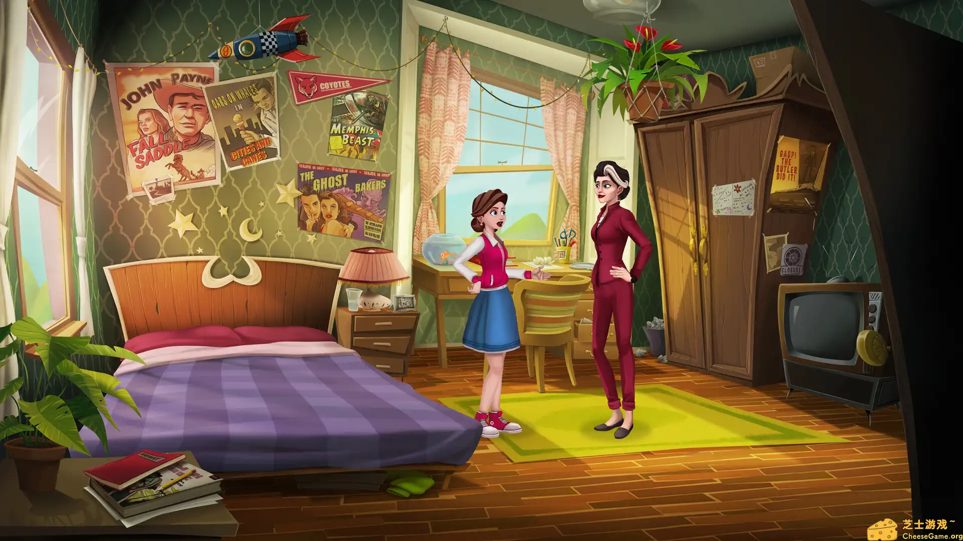 [PC]午夜前的三分钟/3 Minutes to Midnight – A Comedy Graphic Adventure