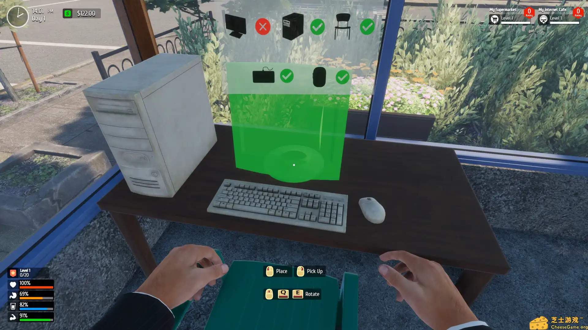 [PC]网吧&超市模拟器2024/Internet Cafe & Supermarket Simulator 2024