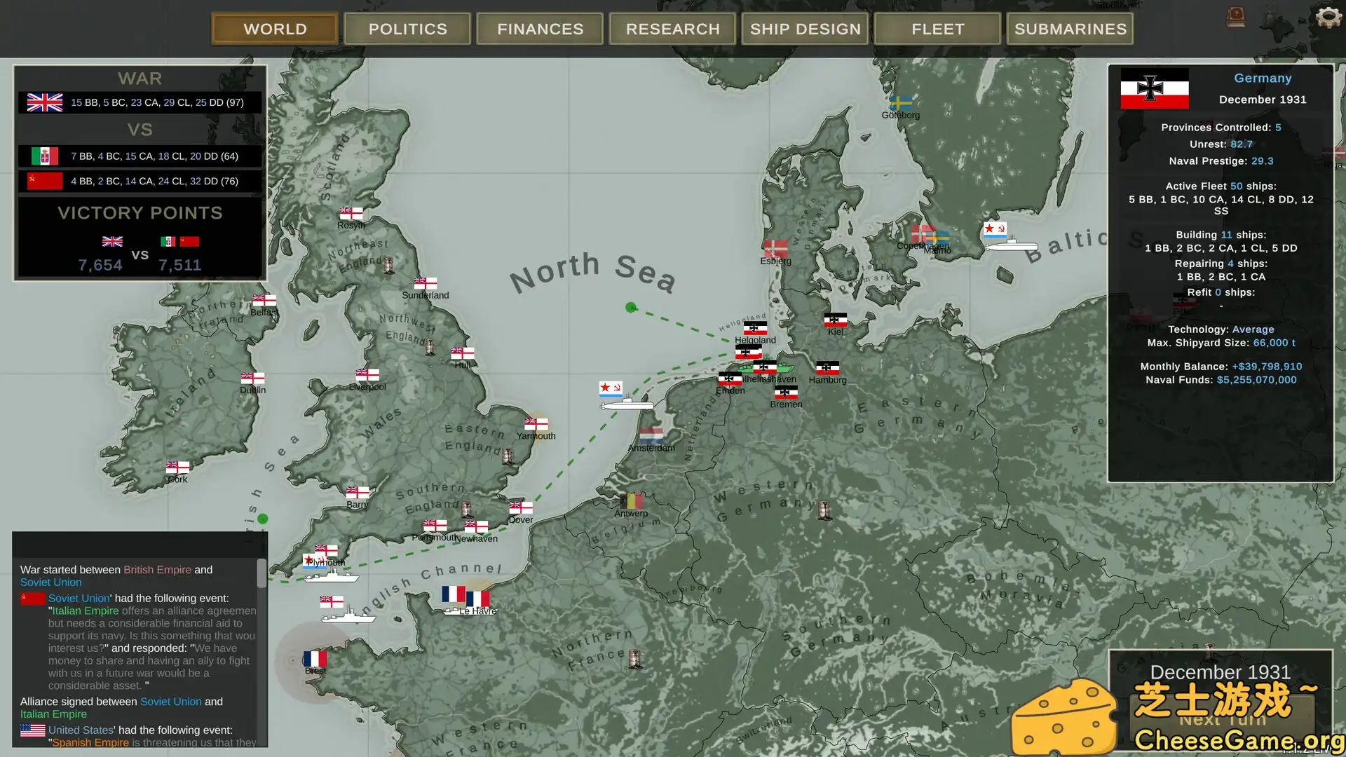 [PC]终极海军上将：无畏舰/终极提督：无畏战舰/Ultimate Admiral: Dreadnoughts