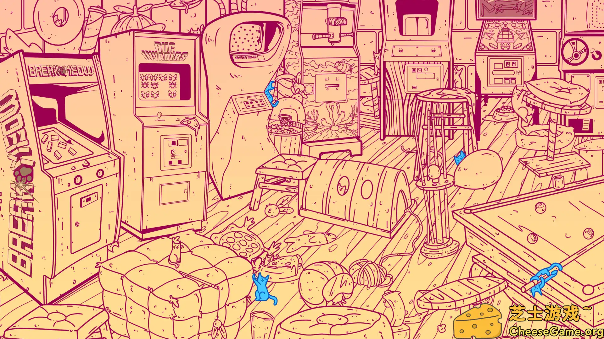 [PC]电玩街机满是猫/An Arcade Full of Cats